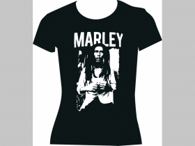 Marley čierne dámske tričko 100% bavlna